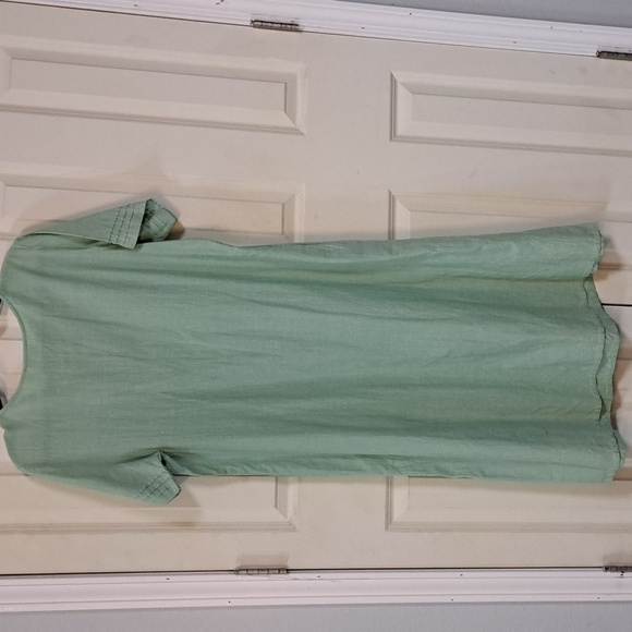 La Cera Green Womens Dress - Picture 2 of 4